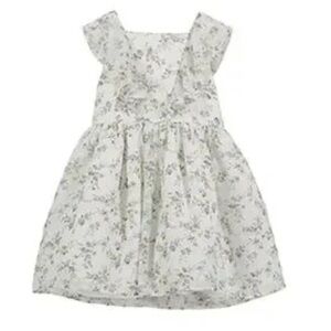 Pastourelle Pippa & Jules Blue and Ivory Floral Youth Dress Sz 10 Girls Ret $68